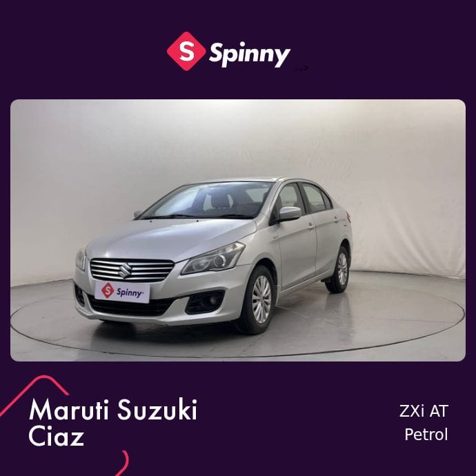 2016 Maruti Suzuki Ciaz ZXi AT 2016 Maruti Suzuki Ciaz ZXi AT