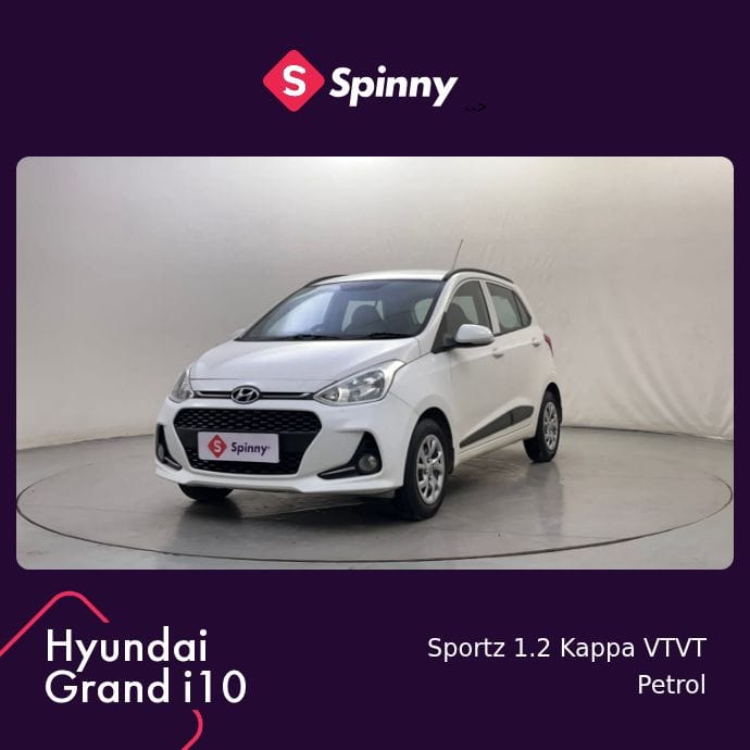 2018 Hyundai Grand i10 Sportz 1.2 Kappa VTVT 2018 Hyundai Grand i10 Sportz 1.2 Kappa VTVT