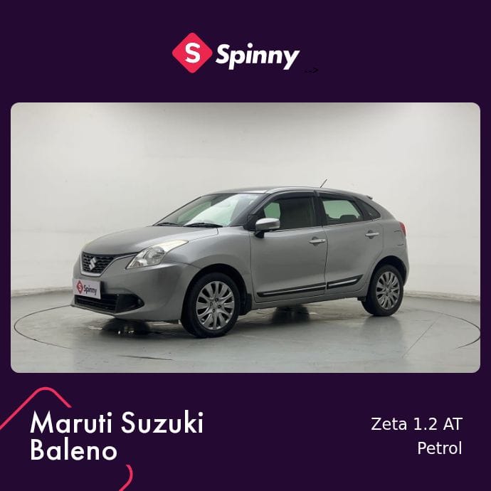 2018 Maruti Suzuki Baleno Zeta 1.2 AT
