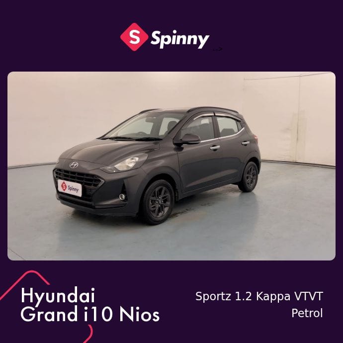 2021 Hyundai Grand i10 Nios Sportz 1.2 Kappa VTVT 2021 Hyundai Grand i10 Nios Sportz 1.2 Kappa VTVT