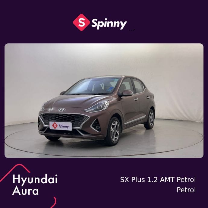 2021 Hyundai Aura SX Plus 1.2 AMT Petrol 2021 Hyundai Aura SX Plus 1.2 AMT Petrol