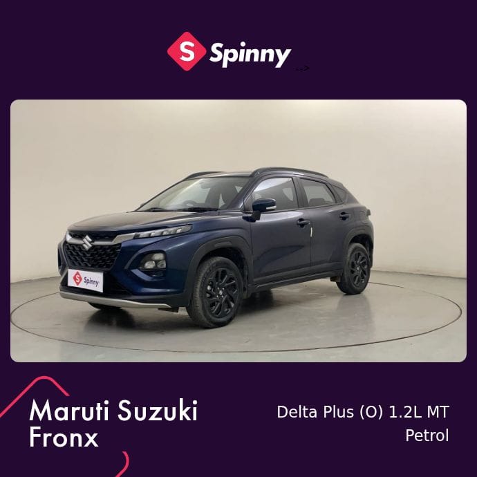 2025 Maruti Suzuki Fronx Delta Plus (O) 1.2L MT 2025 Maruti Suzuki Fronx Delta Plus (O) 1.2L MT