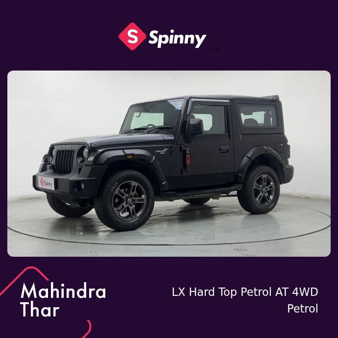 2023 Mahindra Thar LX Hard Top Petrol AT 4WD