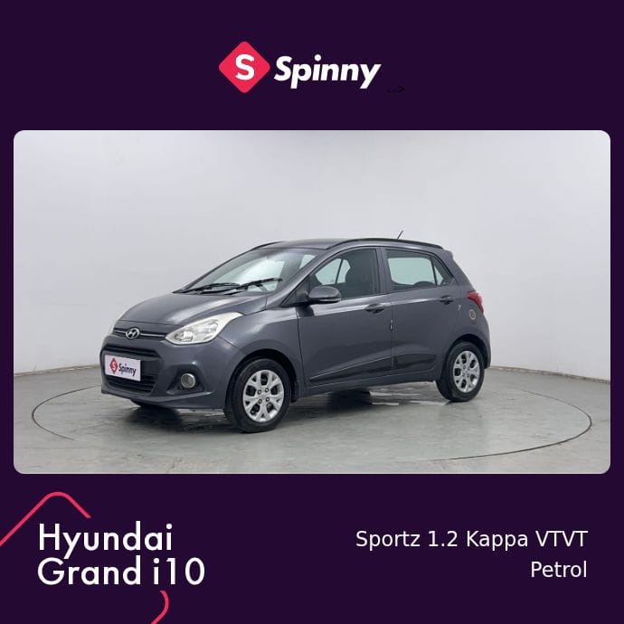2015 Hyundai Grand i10 Sportz 1.2 Kappa VTVT 2015 Hyundai Grand i10 Sportz 1.2 Kappa VTVT