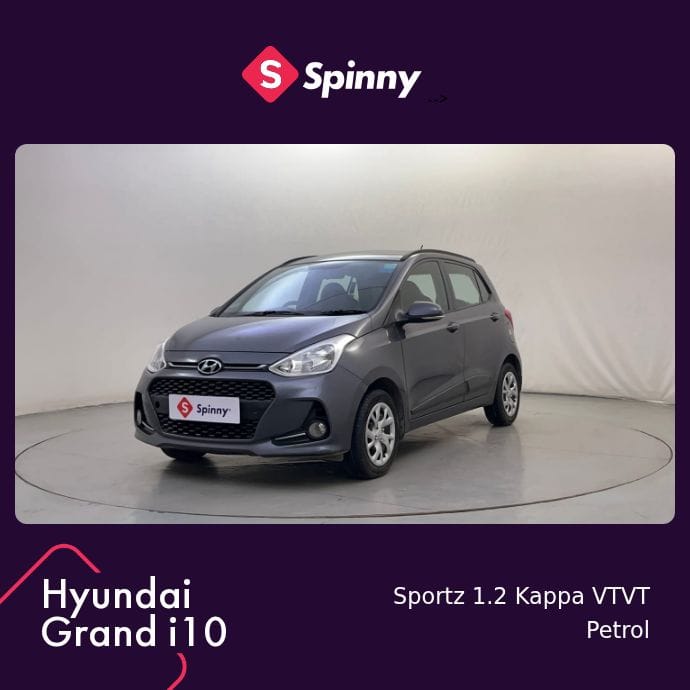 2018 Hyundai Grand i10 Sportz 1.2 Kappa VTVT