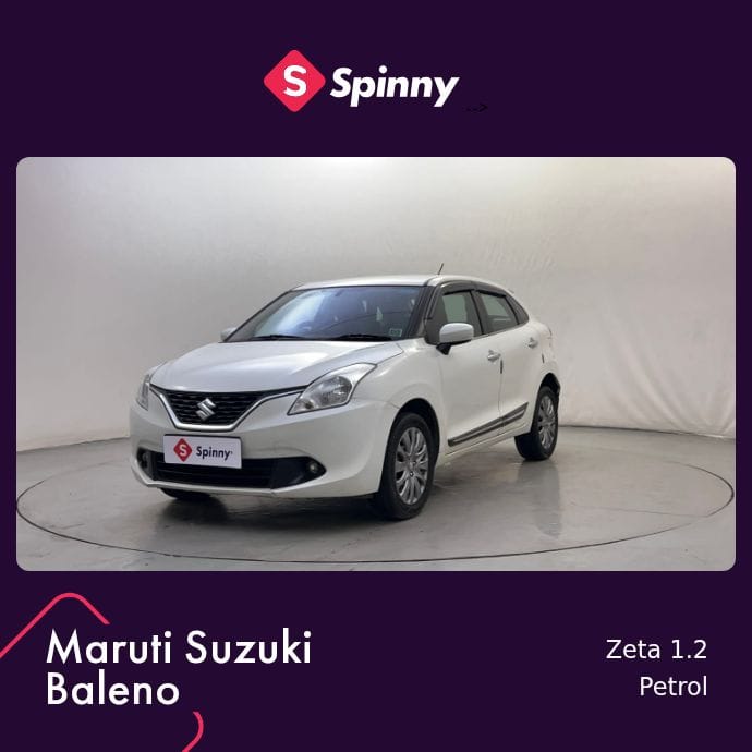 2017 Maruti Suzuki Baleno Zeta 1.2 2017 Maruti Suzuki Baleno Zeta 1.2