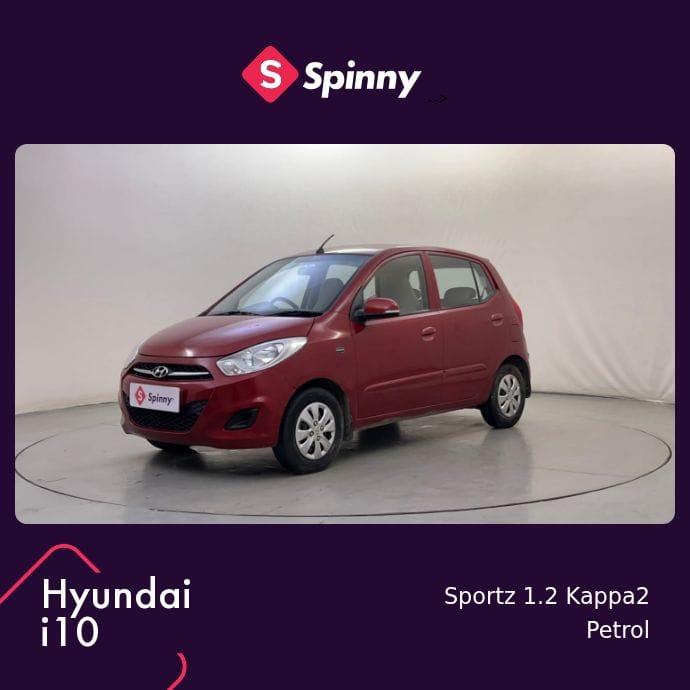 2012 Hyundai i10 Sportz 1.2 Kappa2