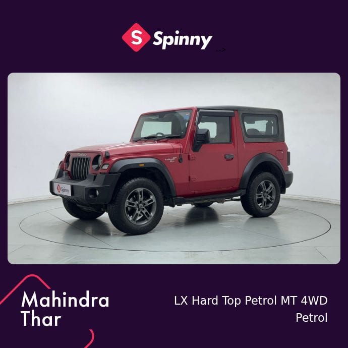 2022 Mahindra Thar LX Hard Top Petrol MT 4WD 2022 Mahindra Thar LX Hard Top Petrol MT 4WD