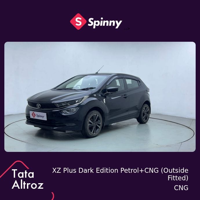 2021 Tata Altroz XZ Plus Dark Edition Petrol+CNG (Outside Fitted)