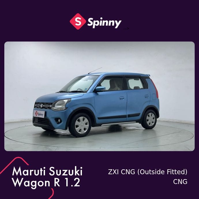 2019 Maruti Suzuki Wagon R 1.2 ZXI CNG (Outside Fitted)