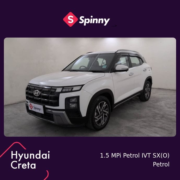 2024 Hyundai Creta 1.5 MPi Petrol IVT SX(O) 2024 Hyundai Creta 1.5 MPi Petrol IVT SX(O)
