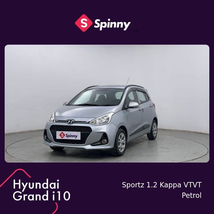 2018 Hyundai Grand i10 Sportz 1.2 Kappa VTVT 2018 Hyundai Grand i10 Sportz 1.2 Kappa VTVT
