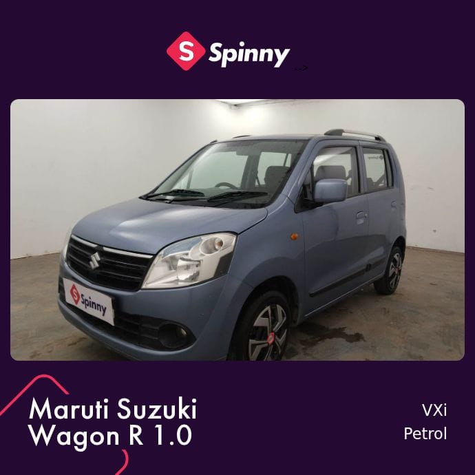 2012 Maruti Suzuki Wagon R 1.0 VXi 2012 Maruti Suzuki Wagon R 1.0 VXi
