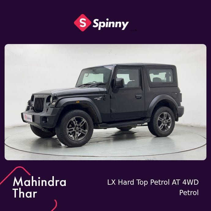 2024 Mahindra Thar LX Hard Top Petrol AT 4WD