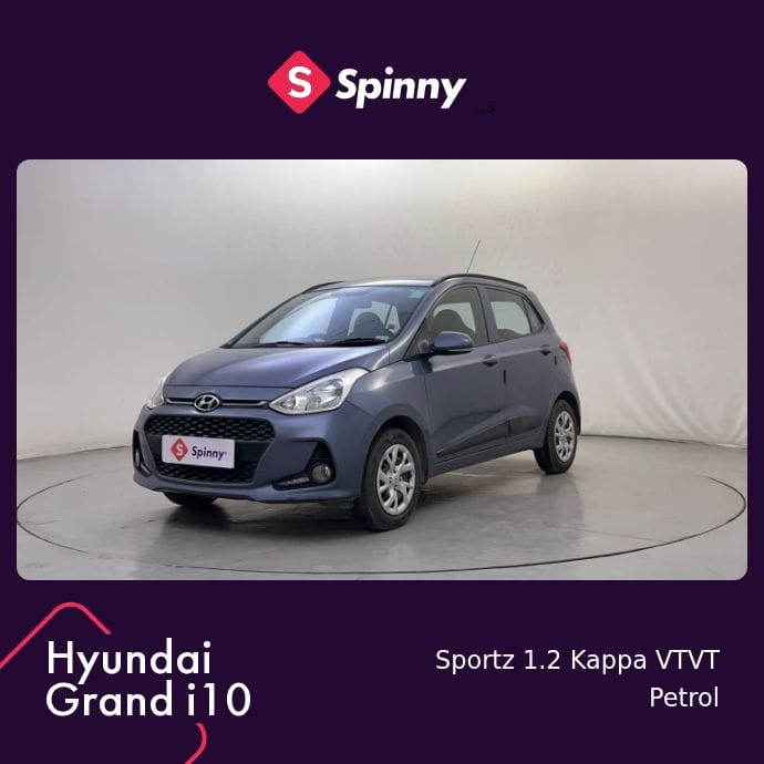 2017 Hyundai Grand i10 Sportz 1.2 Kappa VTVT 2017 Hyundai Grand i10 Sportz 1.2 Kappa VTVT