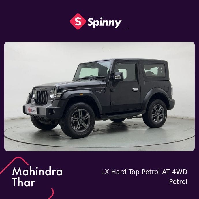 2021 Mahindra Thar LX Hard Top Petrol AT 4WD 2021 Mahindra Thar LX Hard Top Petrol AT 4WD