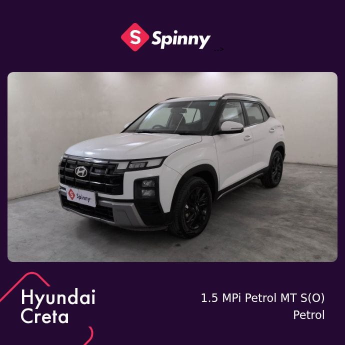 2024 Hyundai Creta 1.5 MPi Petrol MT S(O) 2024 Hyundai Creta 1.5 MPi Petrol MT S(O)