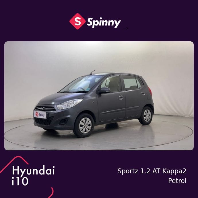 2013 Hyundai i10 Sportz 1.2 AT Kappa2