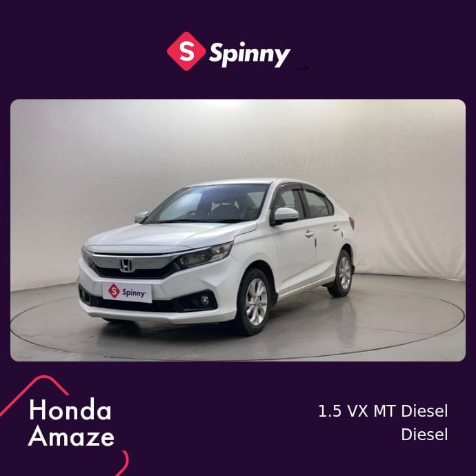 2020 Honda Amaze 1.5 VX MT Diesel
