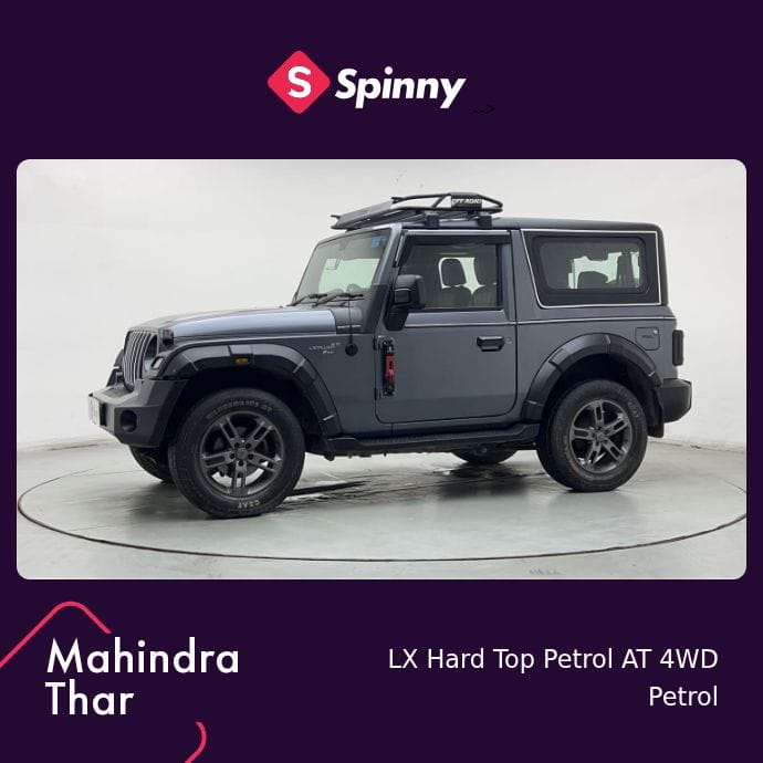 2022 Mahindra Thar LX Hard Top Petrol AT 4WD