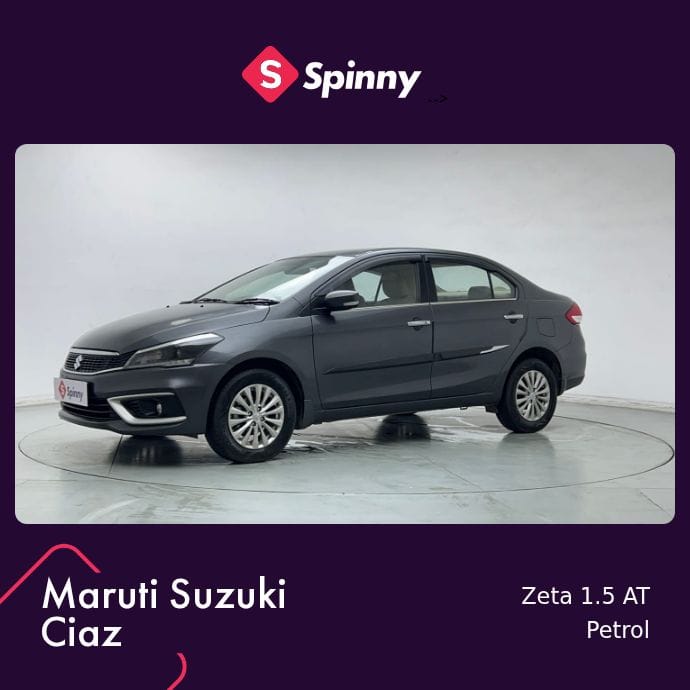 2023 Maruti Suzuki Ciaz Zeta 1.5 AT 2023 Maruti Suzuki Ciaz Zeta 1.5 AT