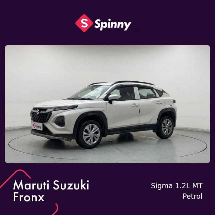 2024 Maruti Suzuki Fronx Sigma 1.2L MT 2024 Maruti Suzuki Fronx Sigma 1.2L MT