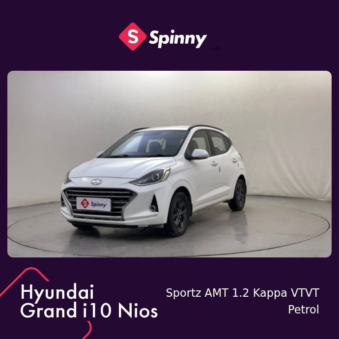 2020 Hyundai Grand i10 Nios Sportz AMT 1.2 Kappa VTVT 2020 Hyundai Grand i10 Nios Sportz AMT 1.2 Kappa VTVT