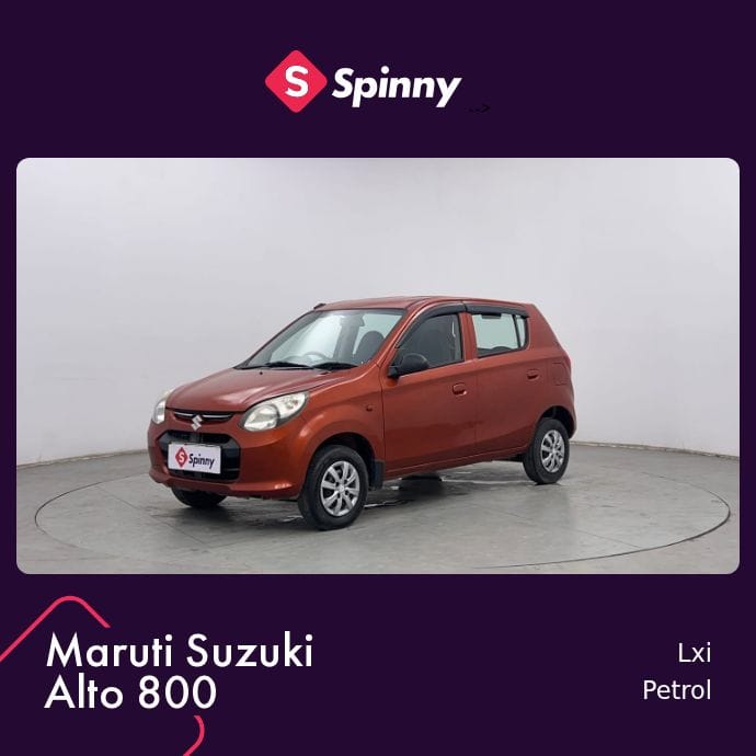2013 Maruti Suzuki Alto 800 Lxi 2013 Maruti Suzuki Alto 800 Lxi