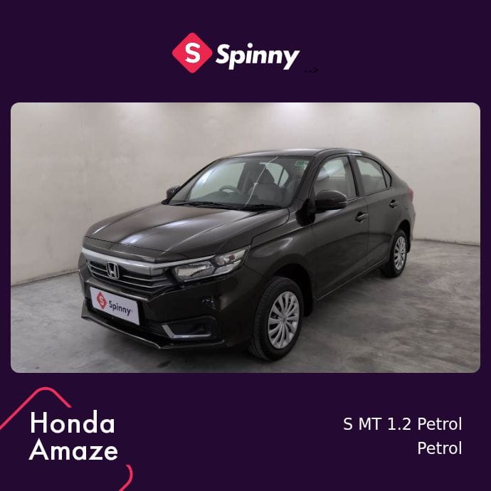 2022 Honda Amaze S MT 1.2 Petrol 2022 Honda Amaze S MT 1.2 Petrol