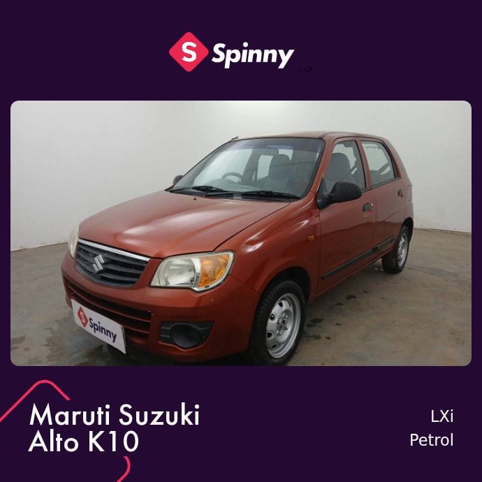 2012 Maruti Suzuki Alto K10 LXi 2012 Maruti Suzuki Alto K10 LXi