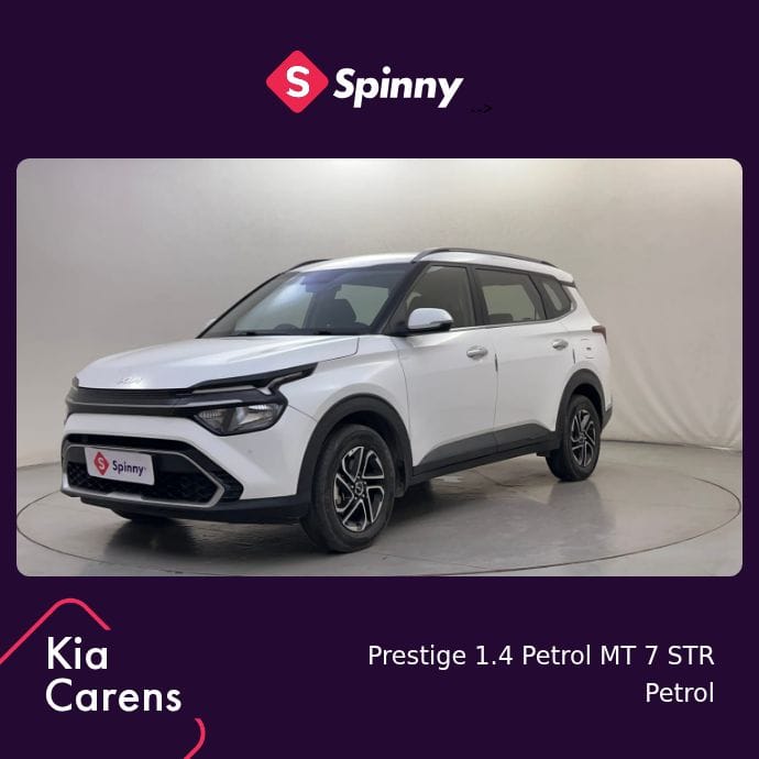 2022 Kia Carens Prestige 1.4 Petrol MT 7 STR 2022 Kia Carens Prestige 1.4 Petrol MT 7 STR