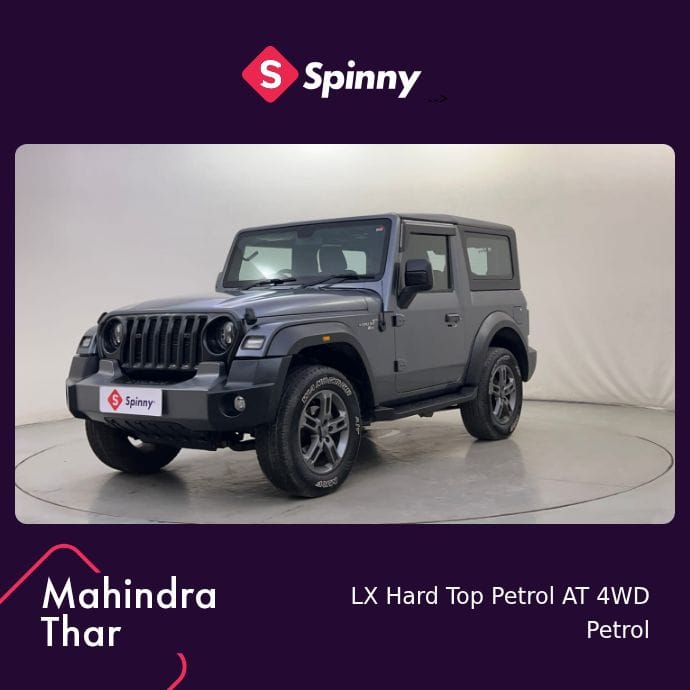 2022 Mahindra Thar LX Hard Top Petrol AT 4WD 2022 Mahindra Thar LX Hard Top Petrol AT 4WD