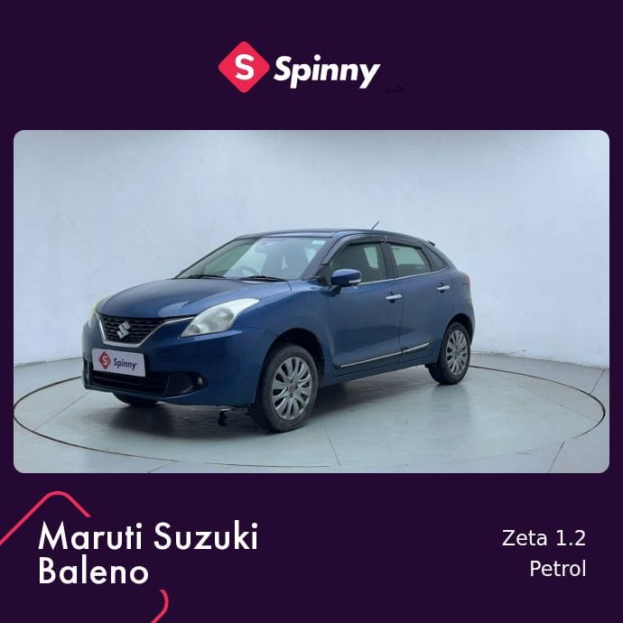 2016 Maruti Suzuki Baleno Zeta 1.2 2016 Maruti Suzuki Baleno Zeta 1.2