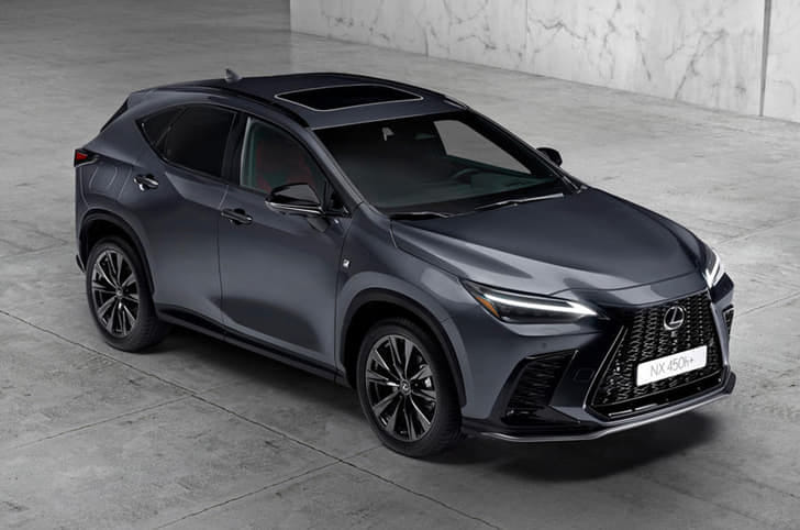 New Lexus NX exterior EXTERIOR ROOF VIEW