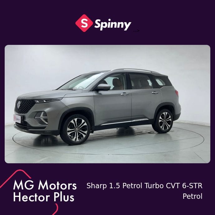 2022 MG Motors Hector Plus Sharp 1.5 Petrol Turbo CVT 6-STR