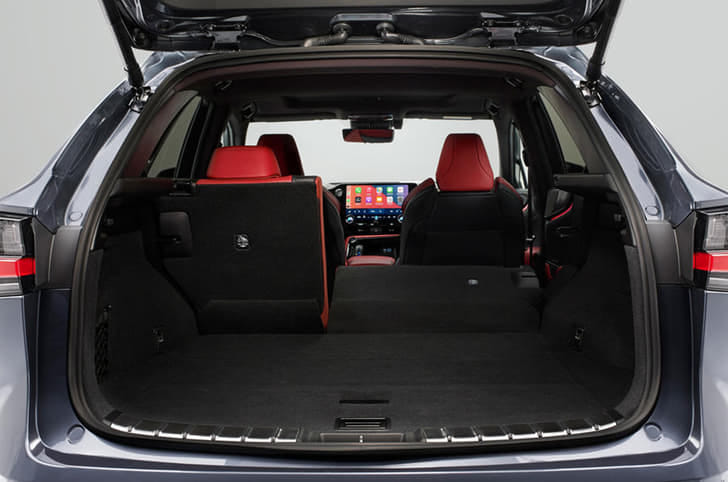 New Lexus NX interior DICKY INSIDE VIEW