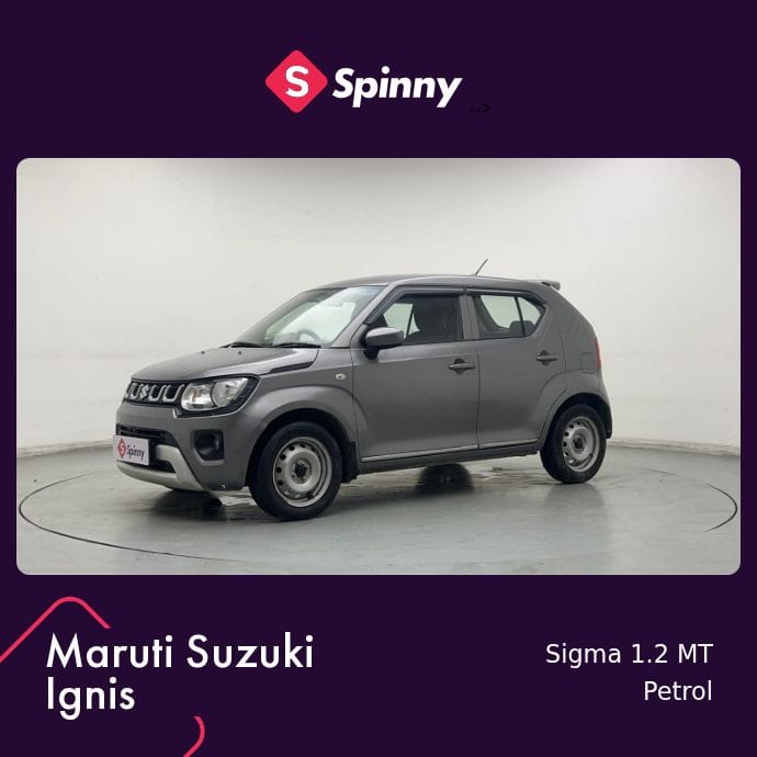 2023 Maruti Suzuki Ignis Sigma 1.2 MT