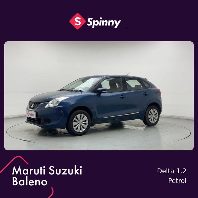 2016 Maruti Suzuki Baleno Delta 1.2 2016 Maruti Suzuki Baleno Delta 1.2