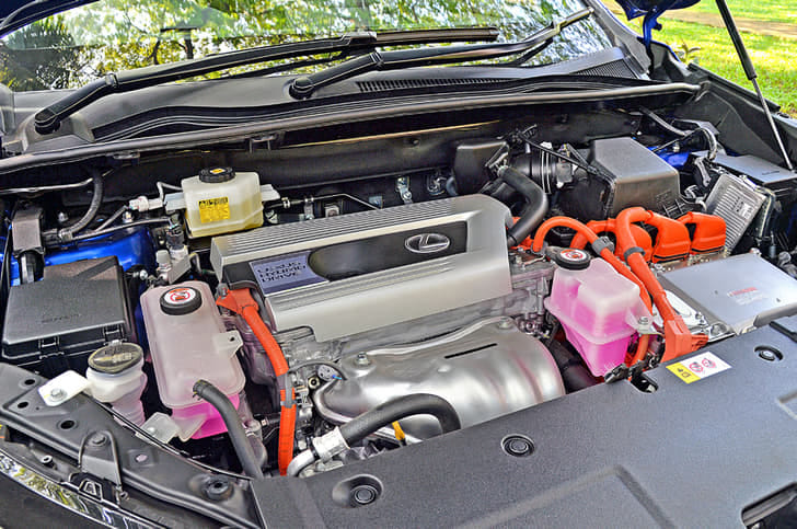 New Lexus NX engine ENGINE LEFT SIDE VIEW