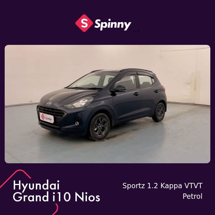 2021 Hyundai Grand i10 Nios Sportz 1.2 Kappa VTVT 2021 Hyundai Grand i10 Nios Sportz 1.2 Kappa VTVT