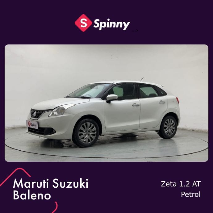 2016 Maruti Suzuki Baleno Zeta 1.2 AT