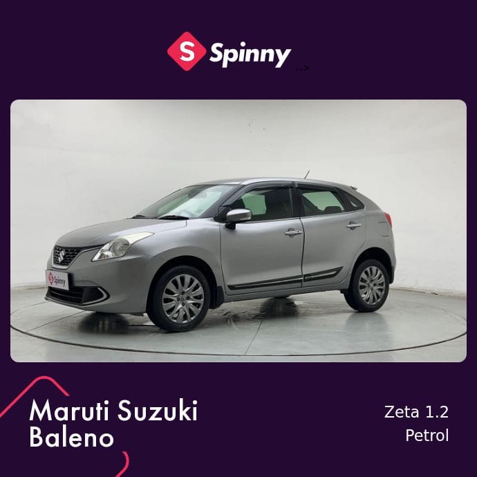 2017 Maruti Suzuki Baleno Zeta 1.2 2017 Maruti Suzuki Baleno Zeta 1.2