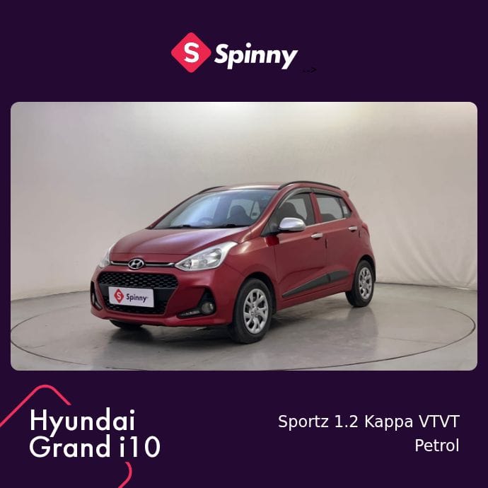 2019 Hyundai Grand i10 Sportz 1.2 Kappa VTVT 2019 Hyundai Grand i10 Sportz 1.2 Kappa VTVT
