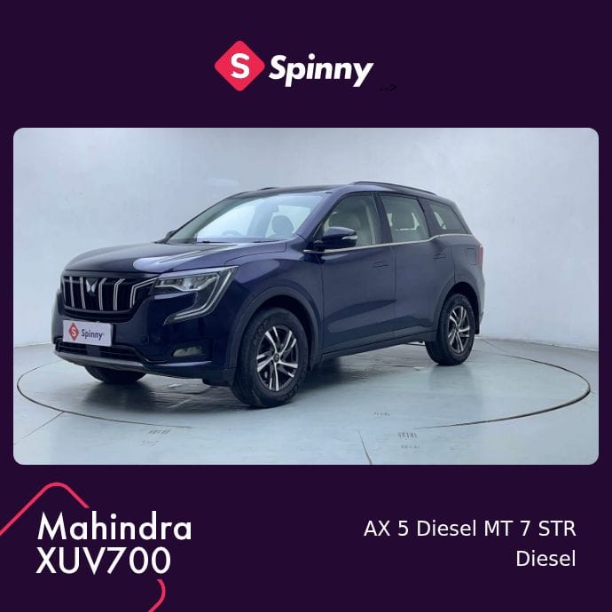 2022 Mahindra XUV700 AX 5 Diesel MT 7 STR 2022 Mahindra XUV700 AX 5 Diesel MT 7 STR