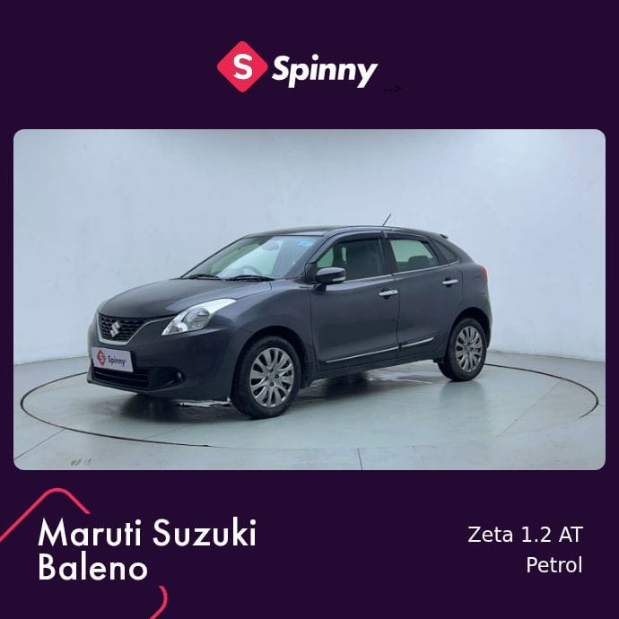 2017 Maruti Suzuki Baleno Zeta 1.2 AT 2017 Maruti Suzuki Baleno Zeta 1.2 AT