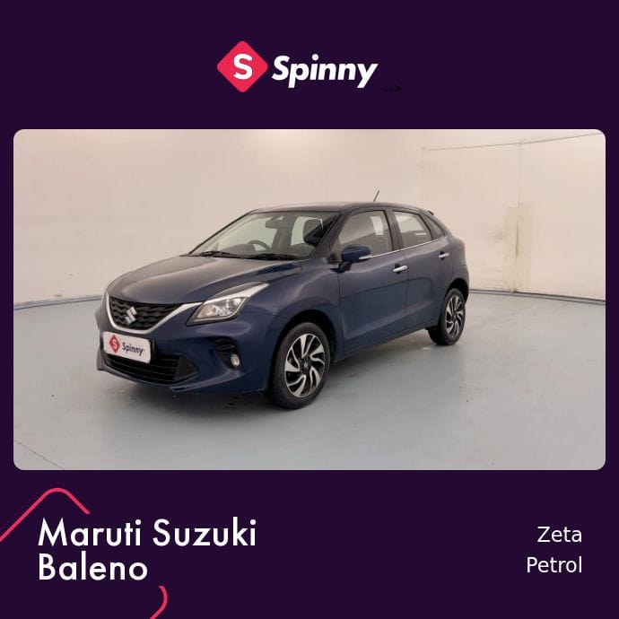 2021 Maruti Suzuki Baleno Zeta 2021 Maruti Suzuki Baleno Zeta