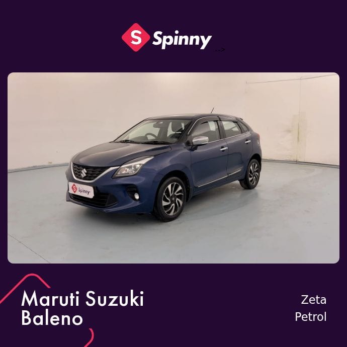 2021 Maruti Suzuki Baleno Zeta 2021 Maruti Suzuki Baleno Zeta
