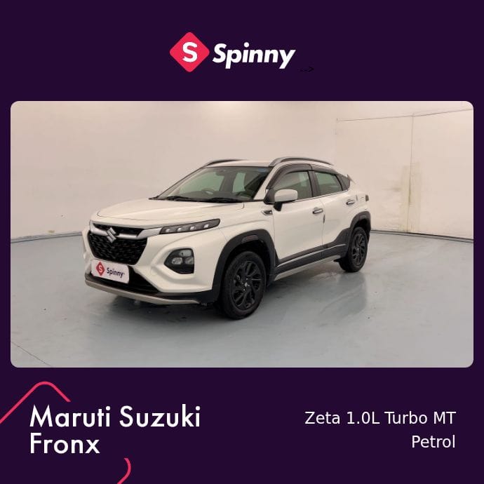 2025 Maruti Suzuki Fronx Zeta 1.0L Turbo MT 2025 Maruti Suzuki Fronx Zeta 1.0L Turbo MT