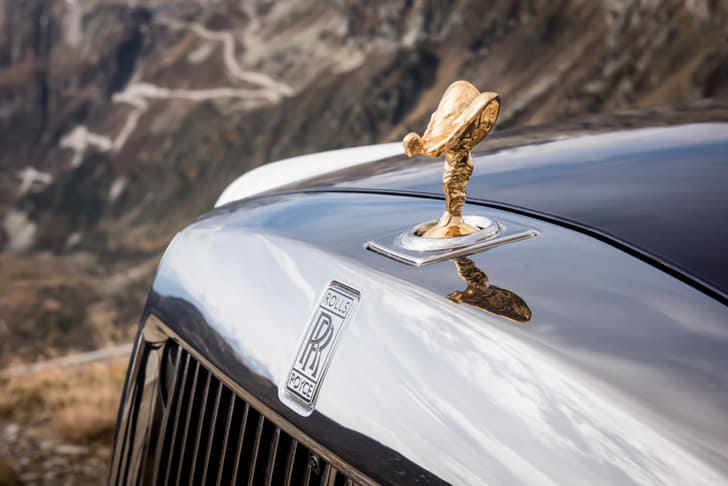 New Rolls-Royce Phantom engine ENGINE LEFT SIDE VIEW
