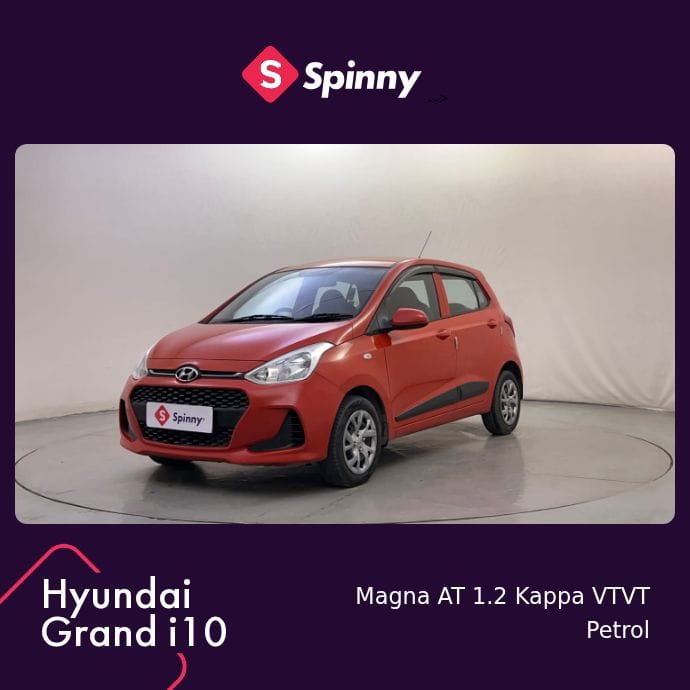 2018 Hyundai Grand i10 Magna AT 1.2 Kappa VTVT 2018 Hyundai Grand i10 Magna AT 1.2 Kappa VTVT